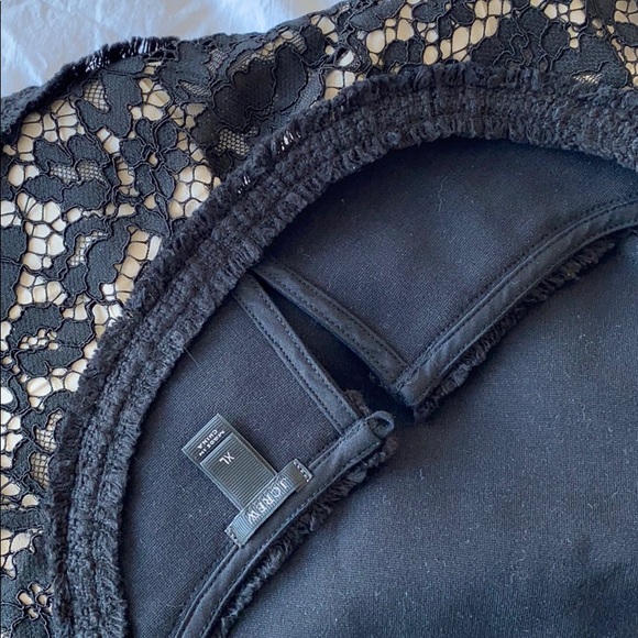 J. Crew new without tags sleeveless lace black top - Picture 6 of 8